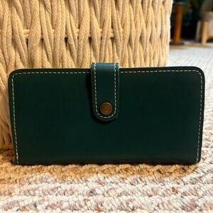 Portland Leather Goods Peacock Bifold Wallet